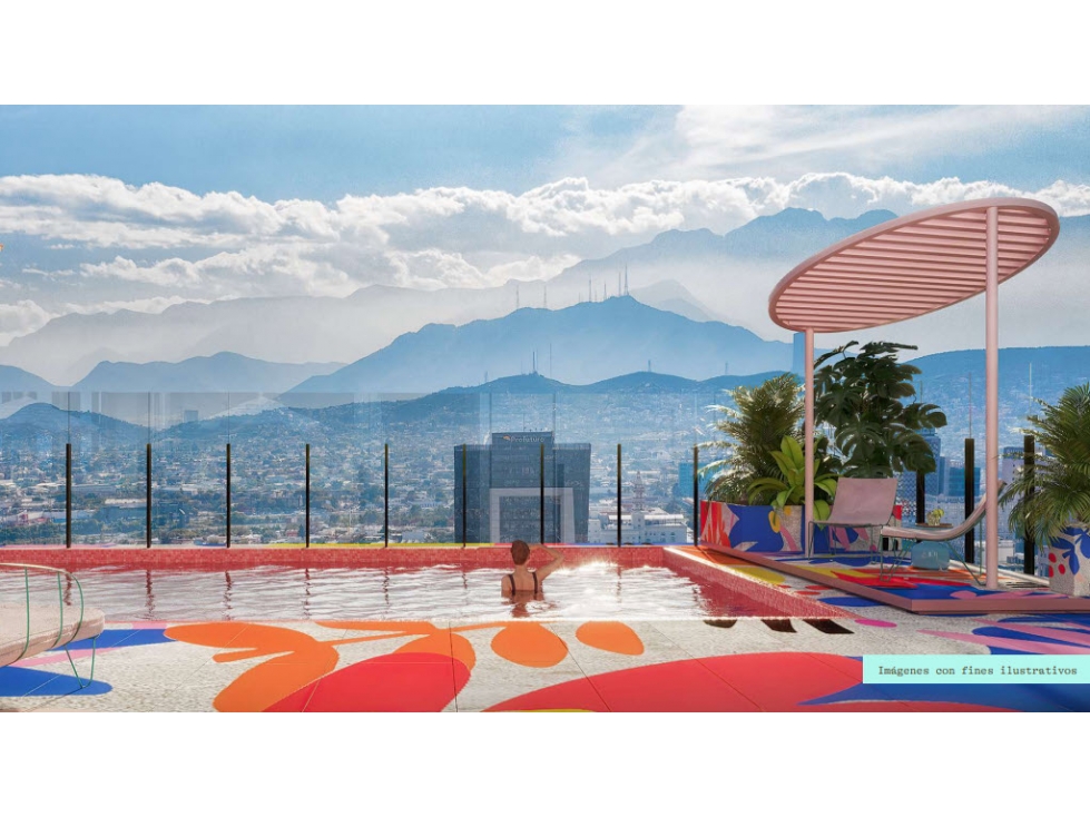 Departamento Venta Centro Monterrey Paseo Santa Lucia 2 recamaras