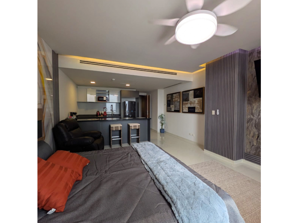 Loft en Vitant Santa Lucía: Piso 8, Airbnb Permitido junto a Fundidora