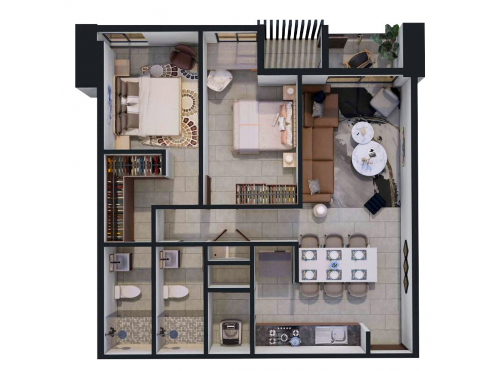 venta depa Fundidora MTY | 2 Recámaras | Muy cerca distrito TEC — foto 4
