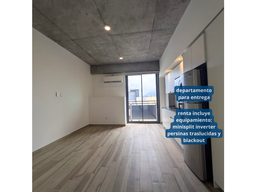 Loft en Renta Monterrey Pabellón M Sin fiador ni Póliza ¡Amenidades! — foto 5