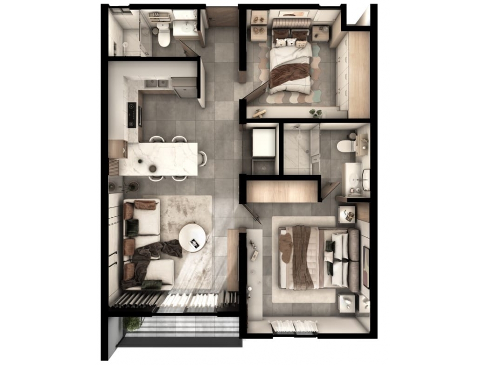 departamento venta Guadalupe con roof top pocos meses sin intereses - 2