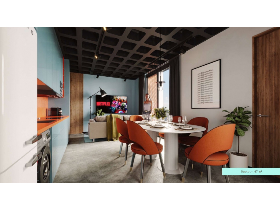 Departamento Venta Centro Monterrey Paseo Santa 2 recámaras — foto 4