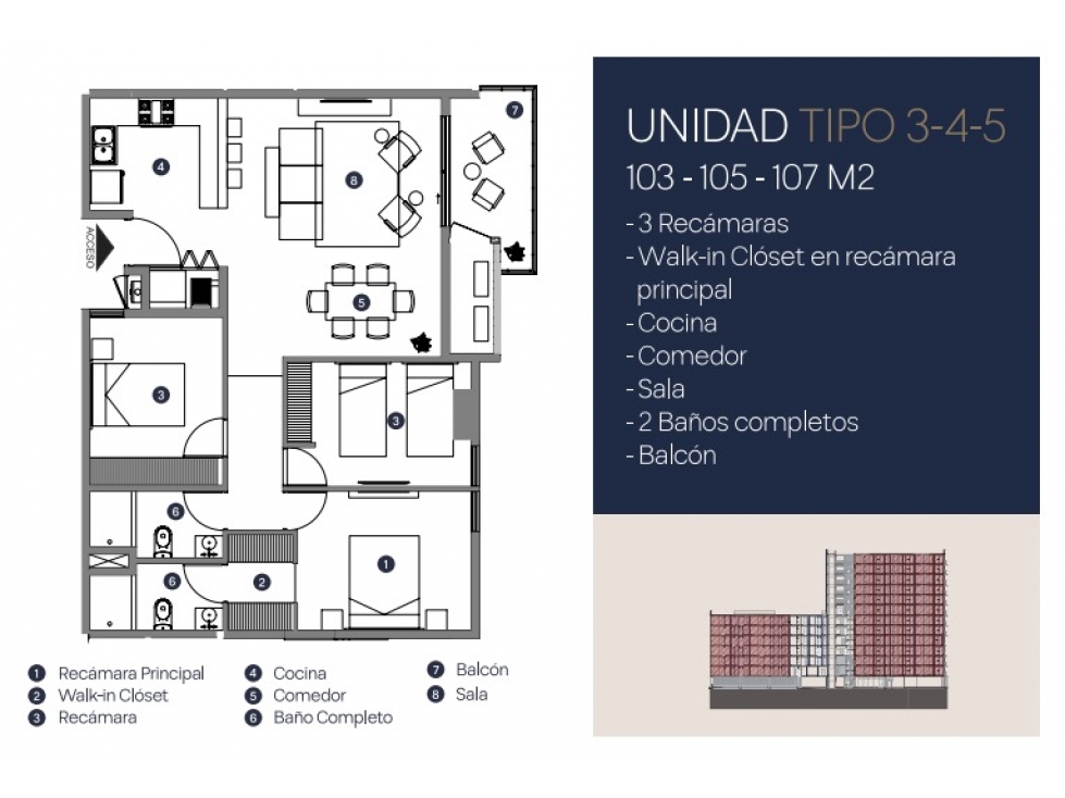 departamento venta San Nicolas 3 recámaras - 1