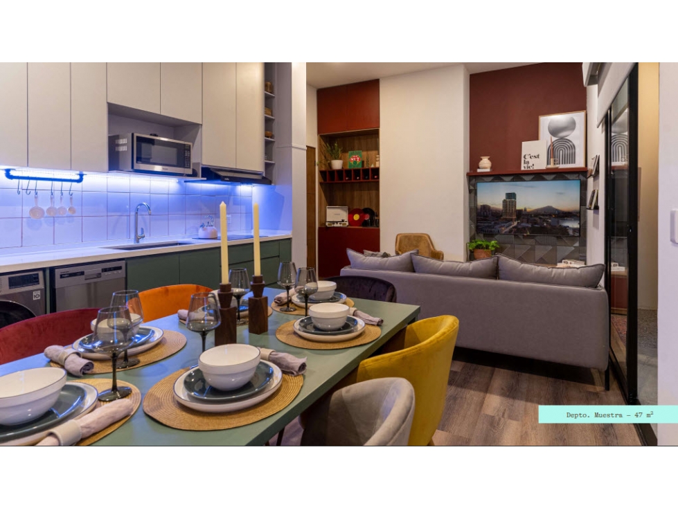 Departamento Venta Centro Monterrey Paseo Santa 1 recámara