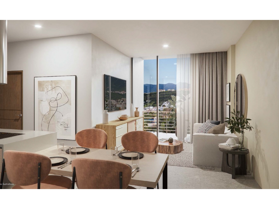Departamento Venta 3 recámaras cerca del Tec de Monterrey Distrito TEC
