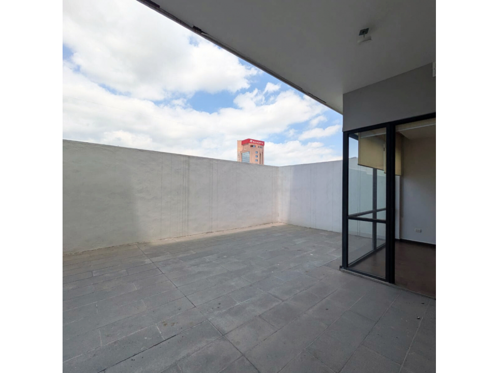 Renta Depto 2 Recs SIN FIADOR | Nuevo Sur | Patio 42m²