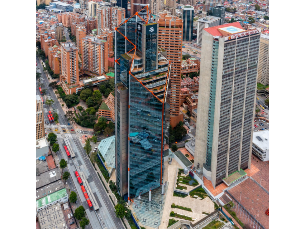 ARRIENDO OFICINA 1402.27 M2 TORRE ATRIO BOGOTA D.C