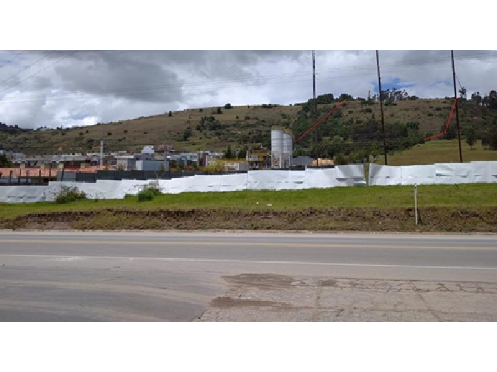 VENTA LOTE 28505 M2 EN TUNJA, BOYACA. SOBRE AUTOPISTA NORTE. - 4
