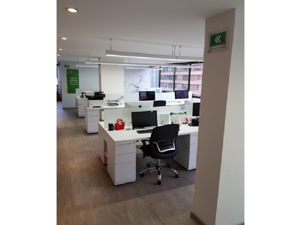 ARRIENDO OFICINA 182M2 CON MOBILIARIO EXCELENTE NORTE BOGOTA — foto 3