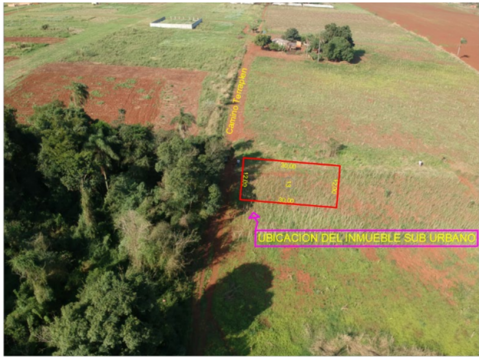 EN VENTA TERRENO EN ALTO PARANA - MINGA GUAZU - 2