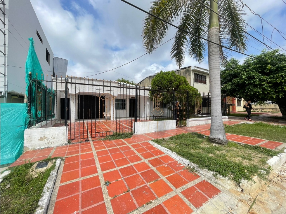 VENTA DE CASA (PARA REMODELAR) EN SANTA ANA - BARRANQUILLA