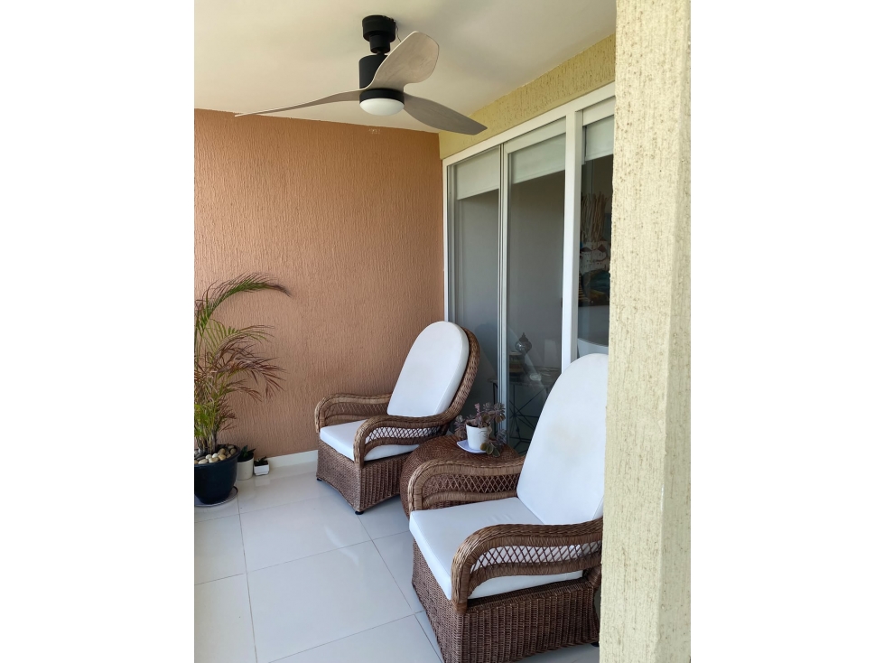 ARRIENDO DE APARTAMENTO AMOBLADO EN PLAYA MENDOZA - 2