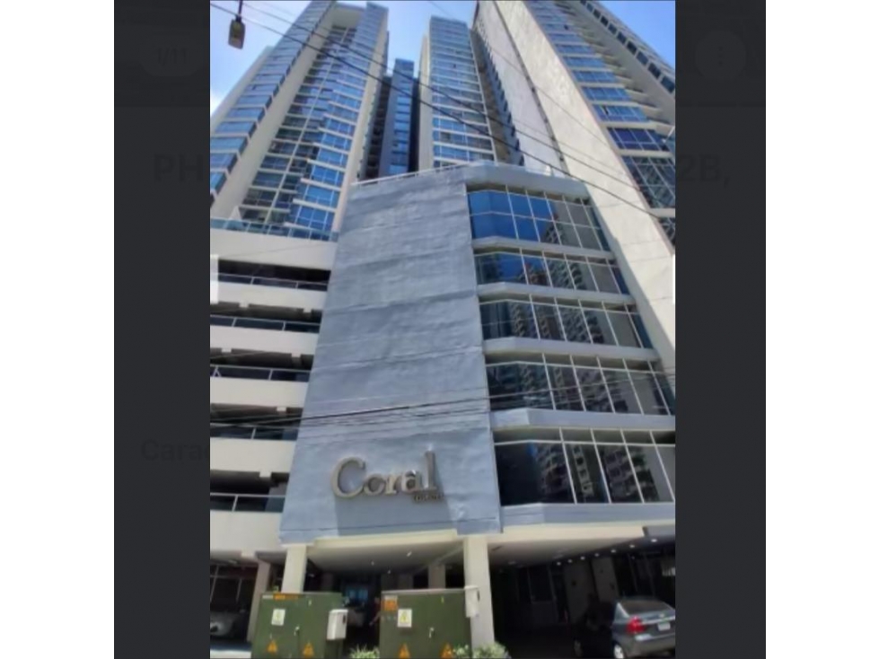 Se Vende Apartamento en PH Coral Tower