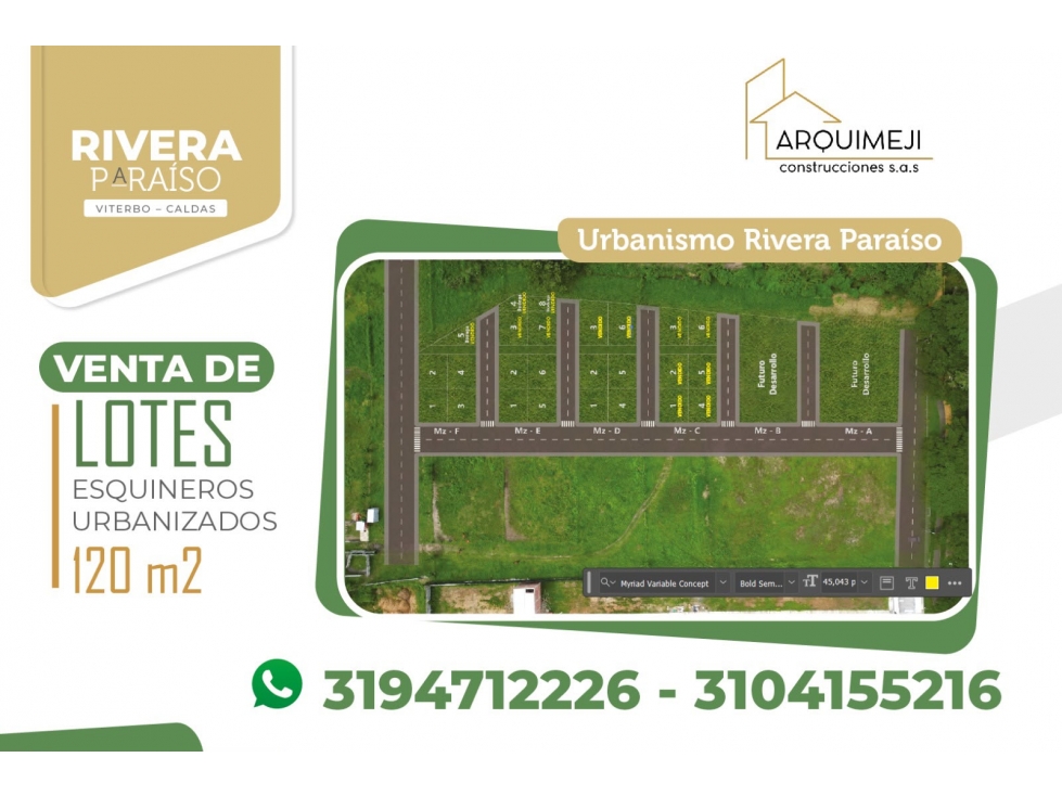 LOTES EN VENTA VITERBO - 3