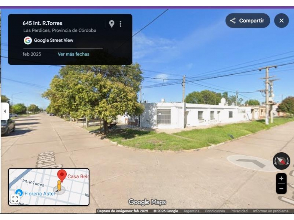 GEO VENDE CASA C/ LOCAL EN PERDICES - INT. TORRES Y ESQ. BELGRANO - 1