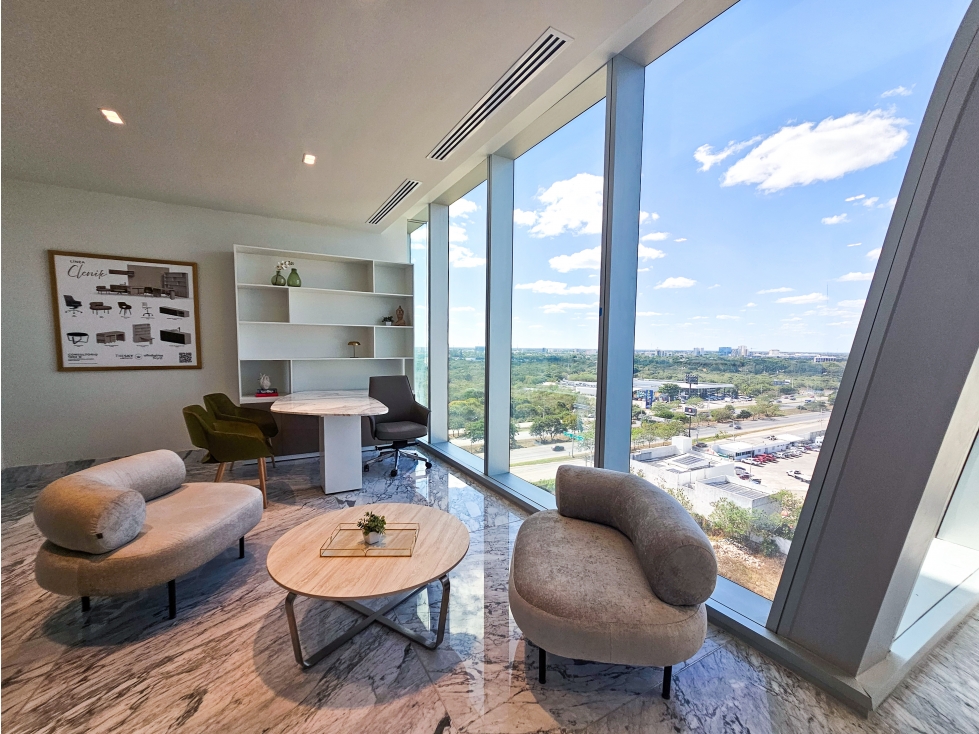 Temozón Norte Oficinas Nuevas y Modernas En Venta The Sky - 2