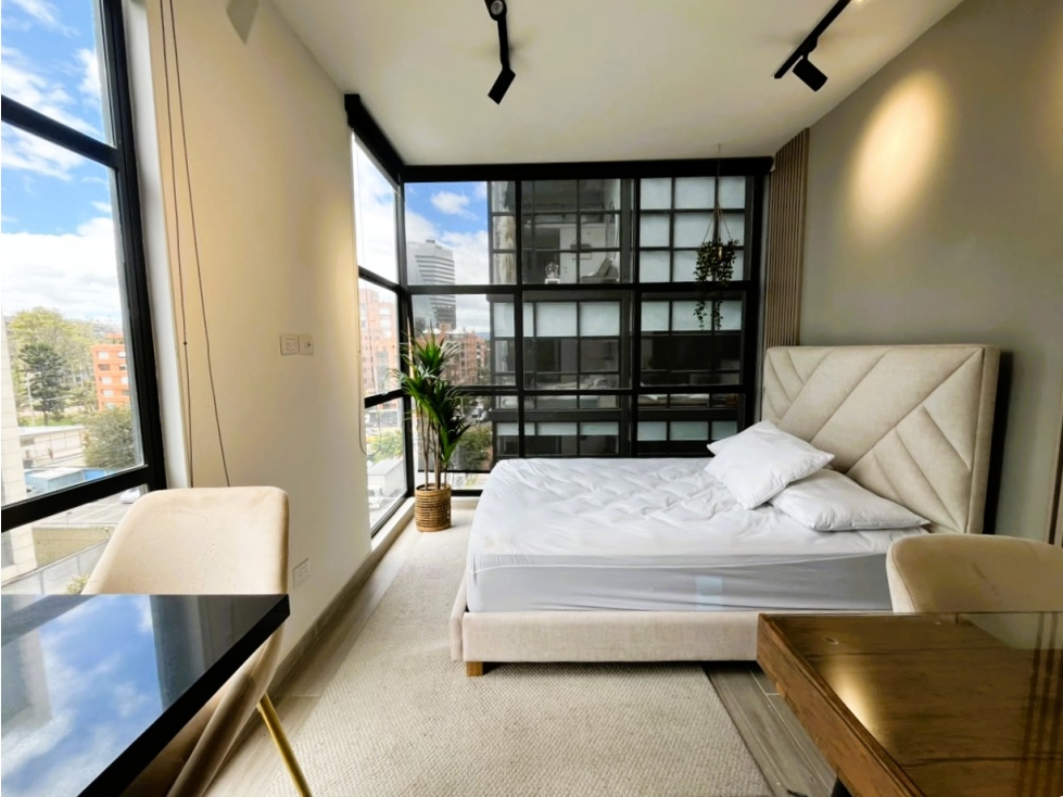 Apartaestudio Amoblado en Arriendo Chico Norte con Parqueadero Doble — foto 6