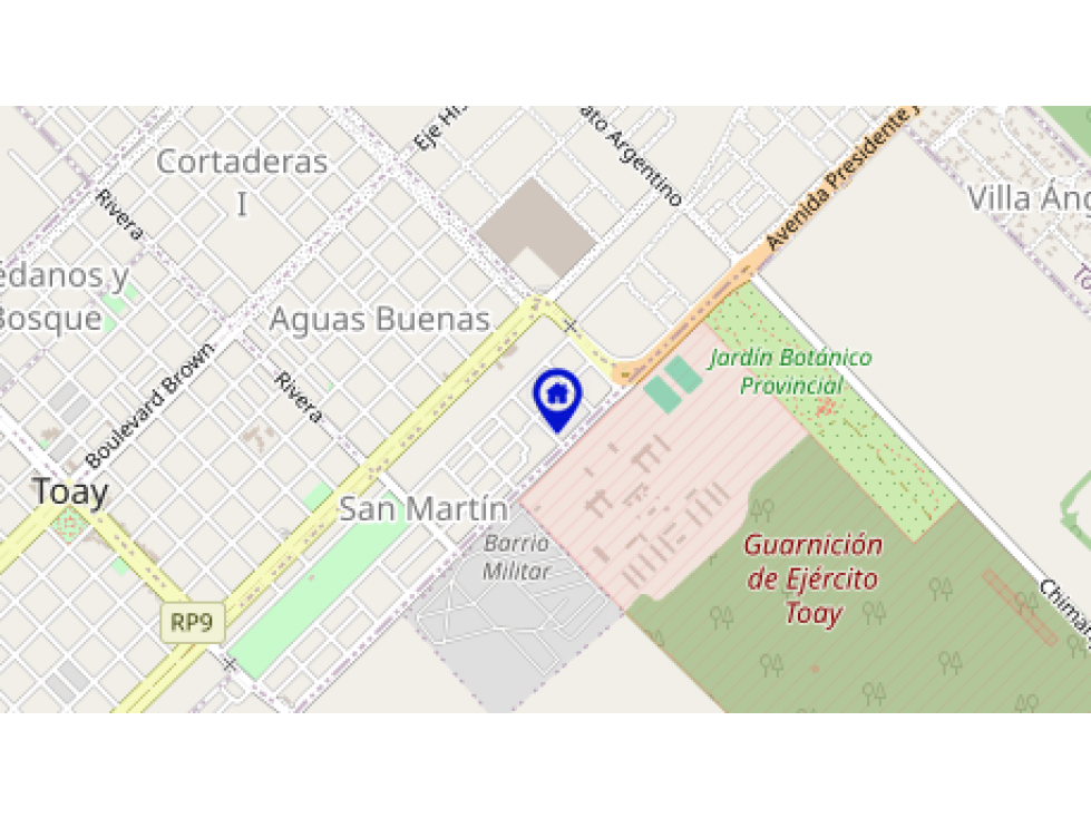 VENTA: Lote sobre Avda Peron y Felipe Juarez de Toay - 2