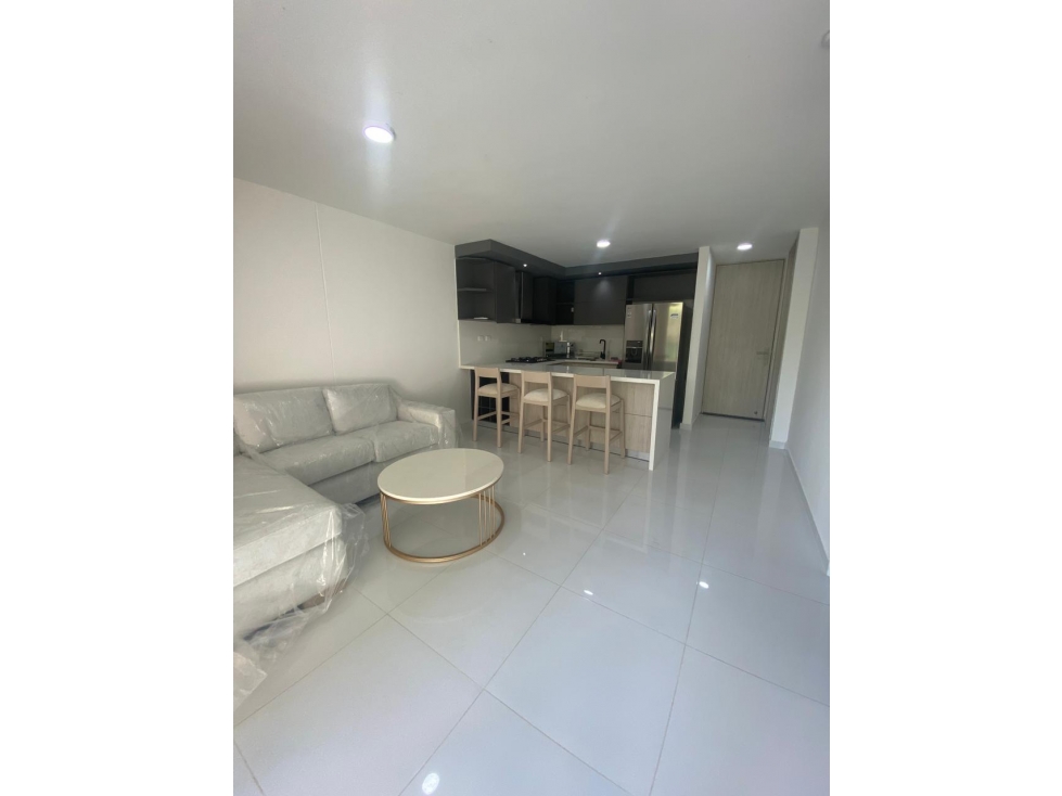 APARTAMENTO AMOBLADO EN ARRIENDO EN RIOMAR - CONJUNTO RIVERSIDE