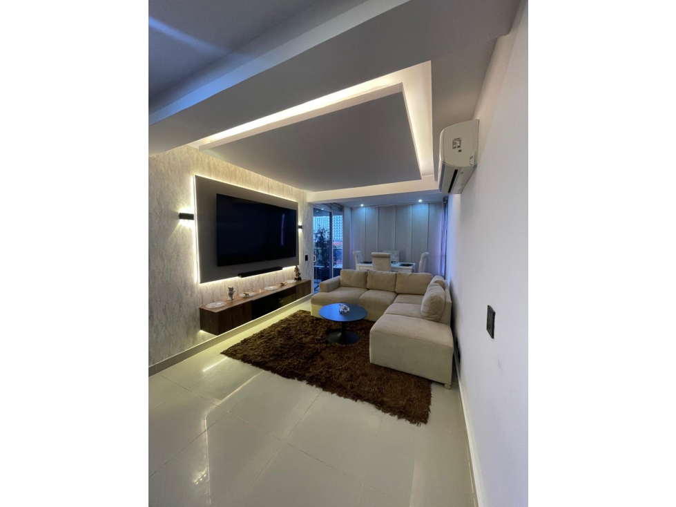 LINDO APTO AMOBLADO EN BARRIO LA CASTELLANA -ED OCEANA 52 — foto 4
