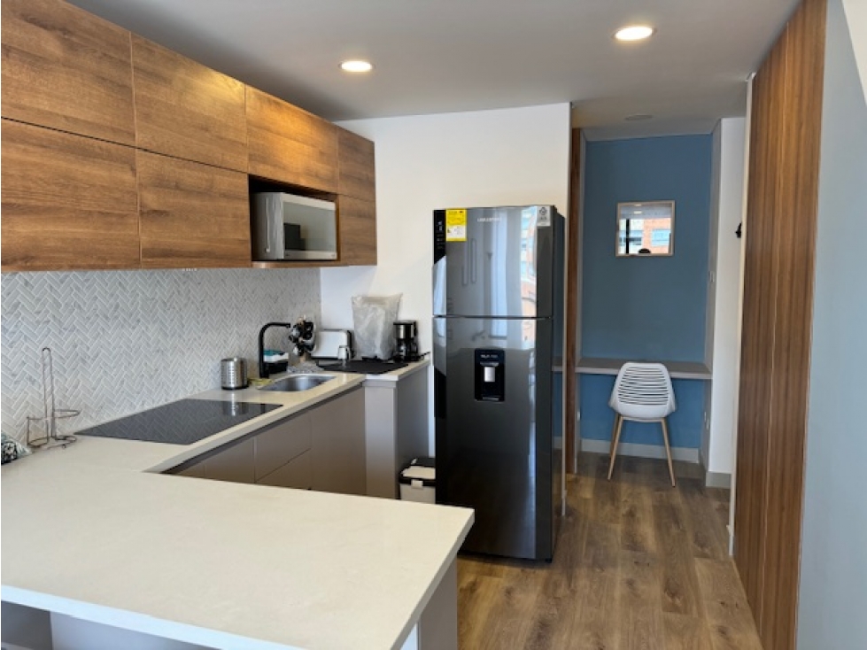 Arriendo apartamento chico amoblado