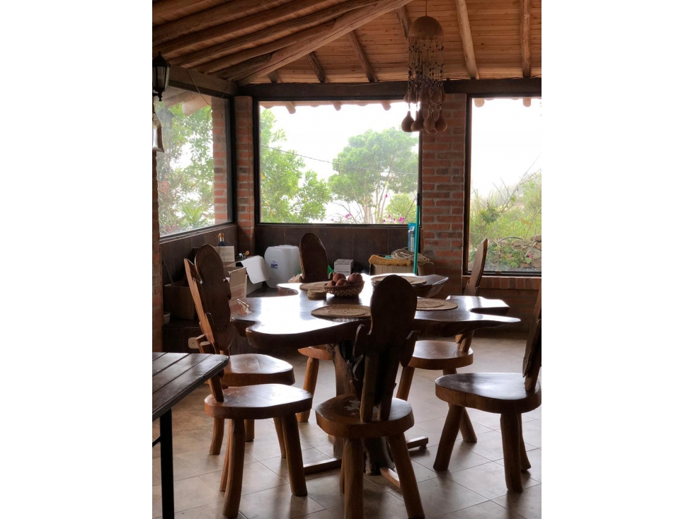 VENTA PERMUTA CASA CAMPESTRE MESA DE LOS SANTOS SANTANDER COD:323 - 5