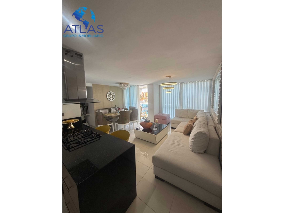 VENTA APARTAMENTO CONJUNTO LAGOS DEL CACIQUE BUCARAMANGA COD:1292 — foto 3