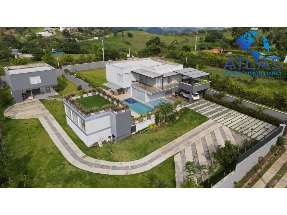 VENTA ARRIENDO PERMUTO CASA CAMPESTRE AMOBLADA LEBRIJA COD: 496 - 3