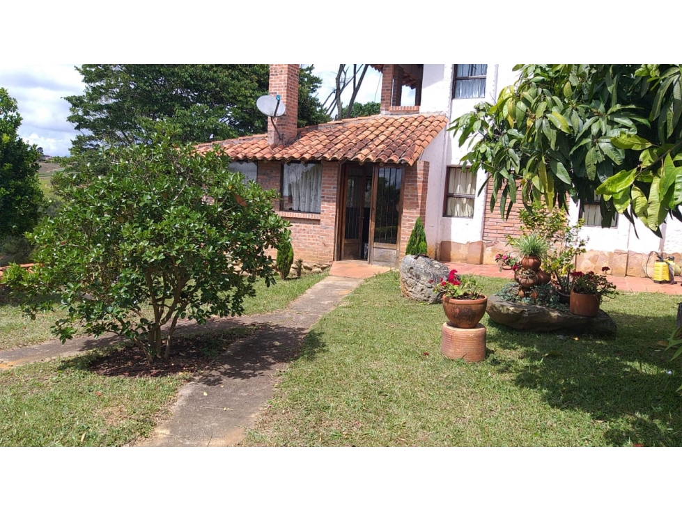 VENTA PERMUTA CASA CAMPESTRE MESA DE LOS SANTOS SANTANDER COD:323 - 1