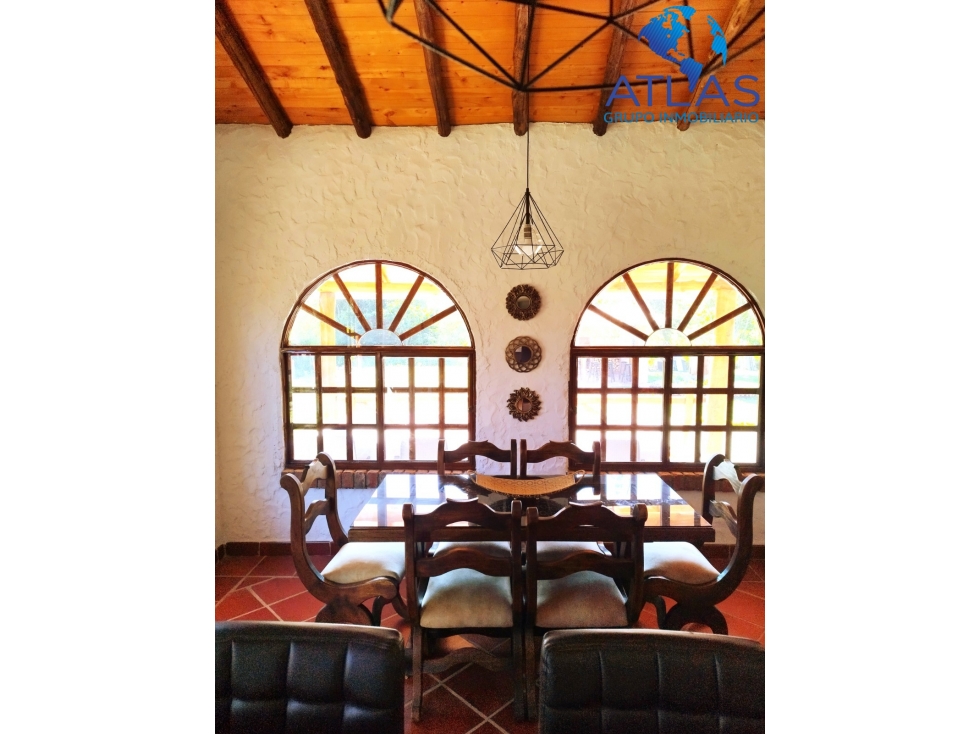 VENTA DE CASA CAMPESTRE EN LA MESA DE LOS SANTOS: COD:722 - 3