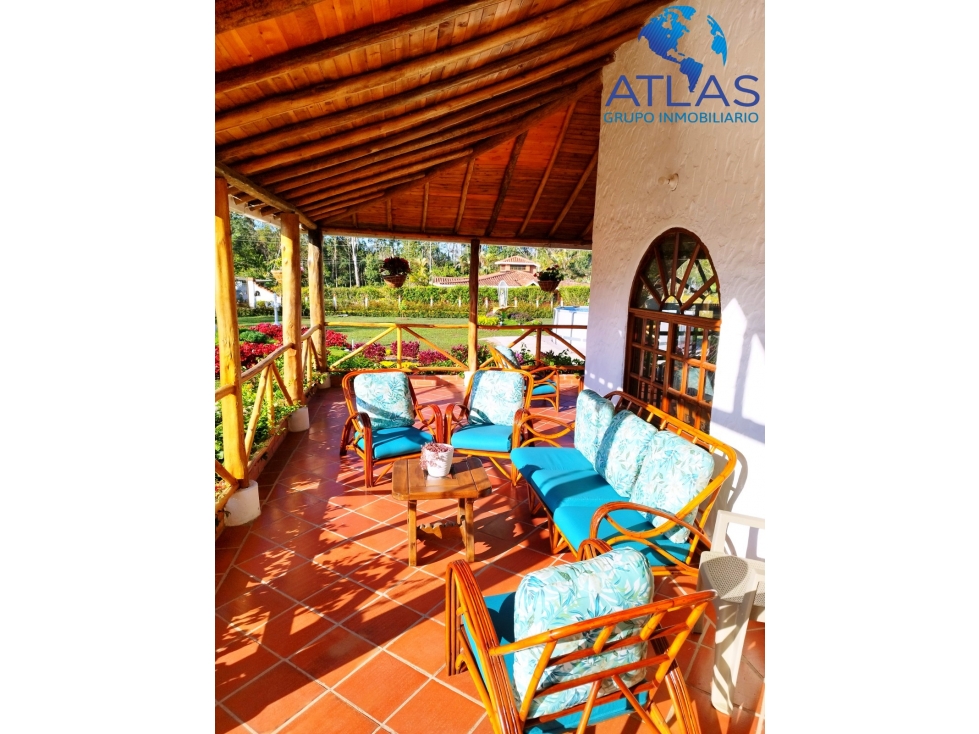 VENTA DE CASA CAMPESTRE EN LA MESA DE LOS SANTOS: COD:722 - 4