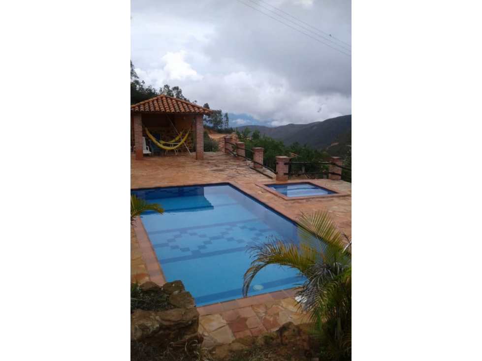 VENTA PERMUTA CASA CAMPESTRE MESA DE LOS SANTOS SANTANDER COD:323 - 2