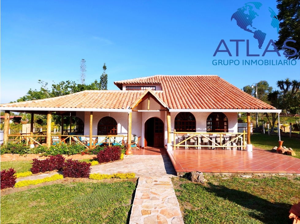 VENTA DE CASA CAMPESTRE EN LA MESA DE LOS SANTOS: COD:722 - 2