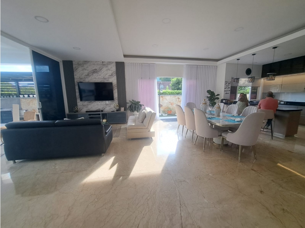VENTA PERMUTA CASA CAMPESTRE CONJUNTO CERRADO PIEDECUESTA COD:1212 - 5