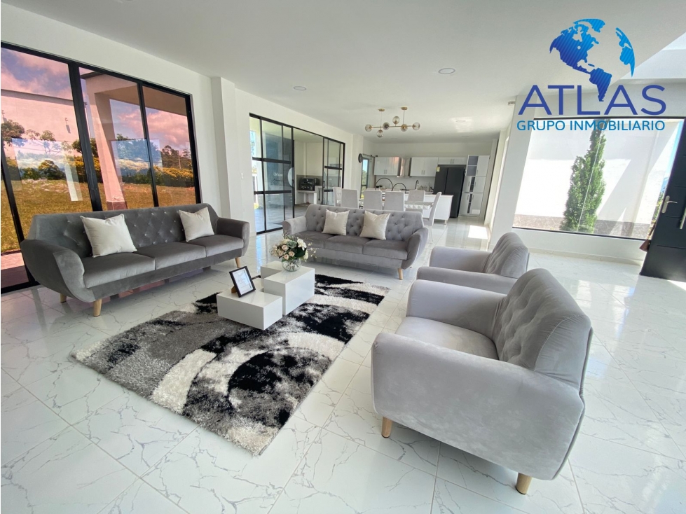 VENDE PERMUTA ARRIENDA CASA CAMPESTRE MESA DE LOS SANTOS COD:473 - 5
