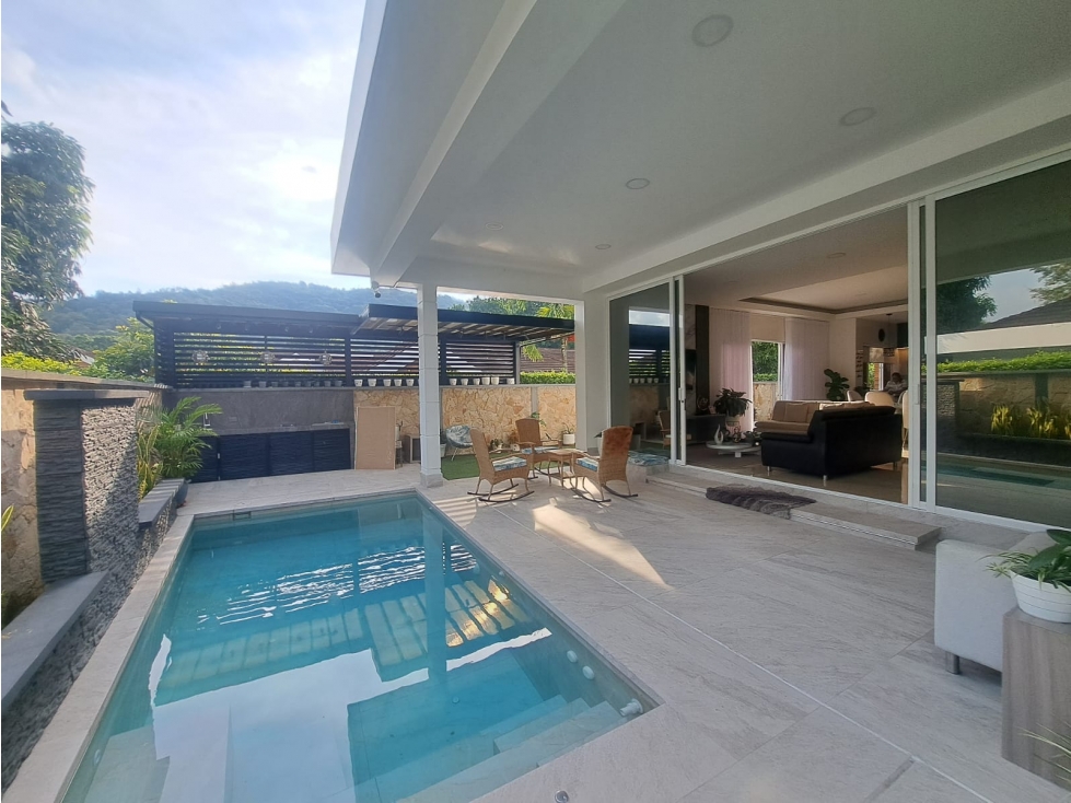 VENTA PERMUTA CASA CAMPESTRE CONJUNTO CERRADO PIEDECUESTA COD:1212 - 1