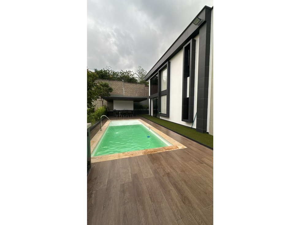 VENTA PERMUTA CASA MINIMALISTA CONJUNTO CERRADO RUITOQUE BAJO COD:1328 - 2