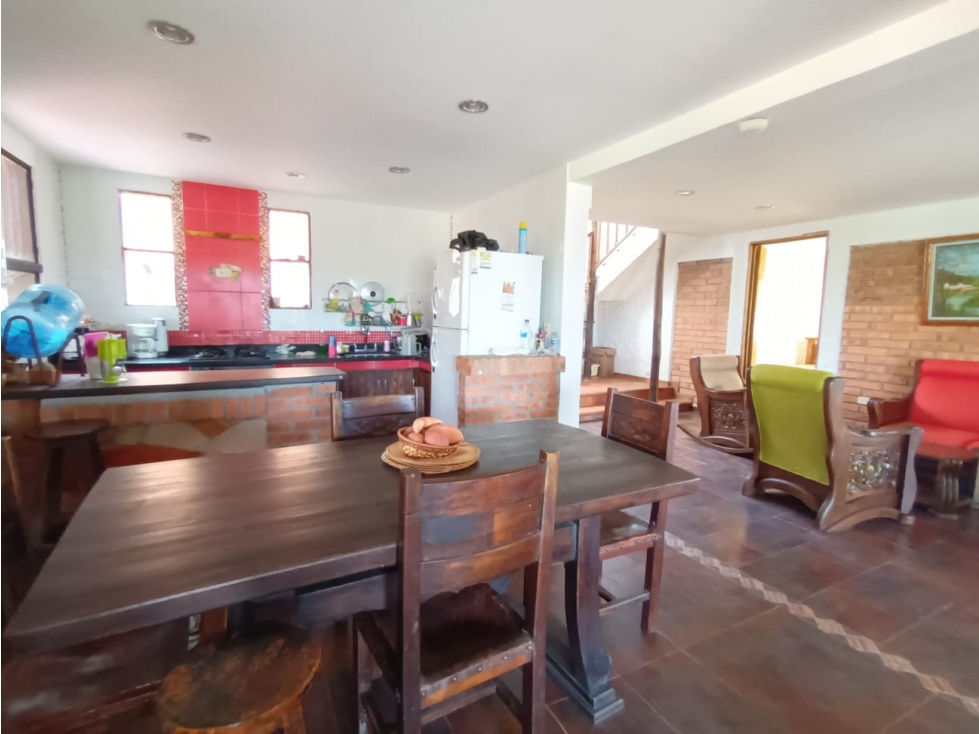 VENTA PERMUTA CASA CAMPESTRE MESA DE LOS SANTOS SANTANDER COD:323 - 6