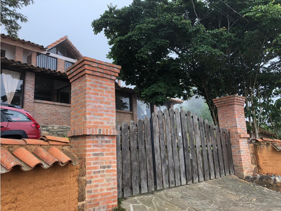 VENTA PERMUTA CASA CAMPESTRE MESA DE LOS SANTOS SANTANDER COD:323 - 4