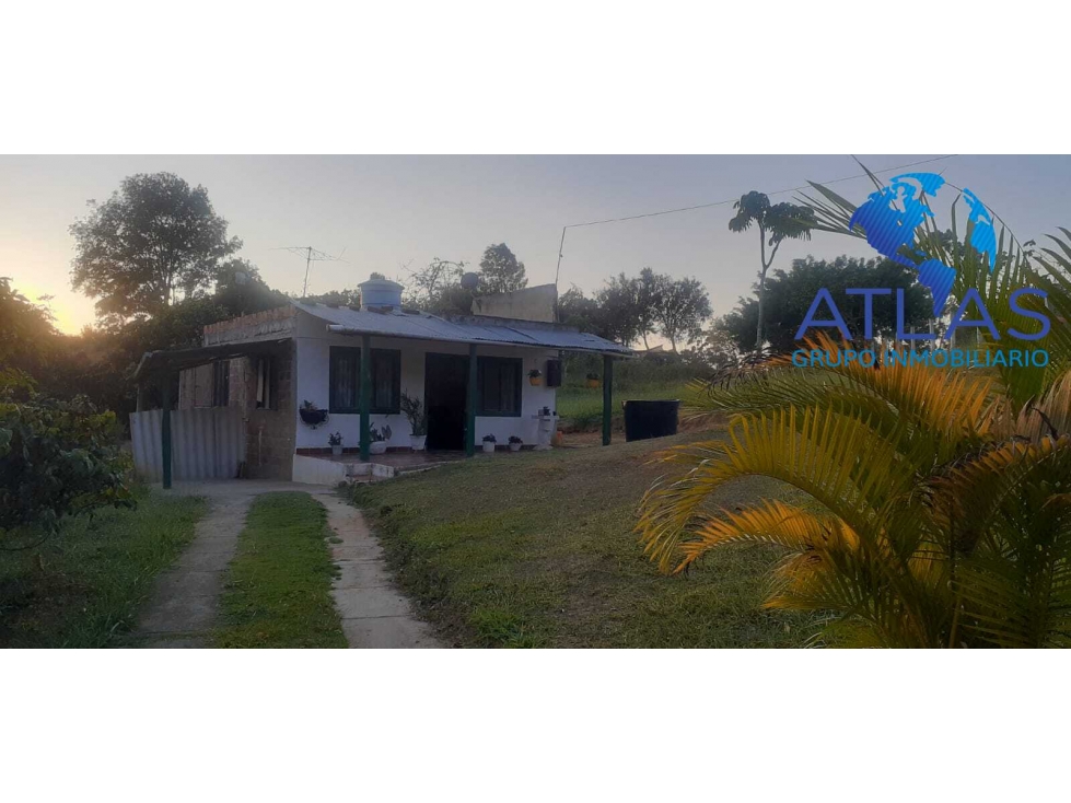 VENTA DE TERRENO CON CASA EN LA MESA DE LOS SANTOS COD: 799 - 1