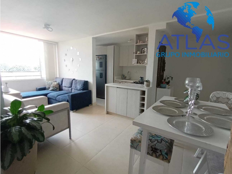 VENTA APARTAMENTO CONJUNTO CERRADO PIEDECUESTA COD:1026