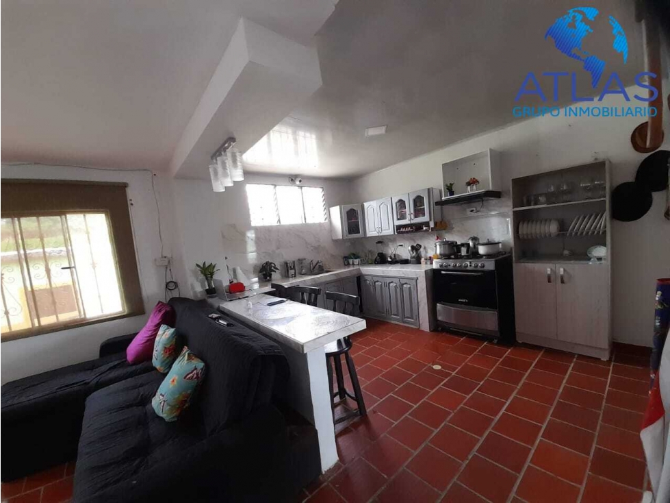 VENTA PERMUTA CASA CAMPESTRE EN LEBRIJA SANTANDER COD 793 - 3