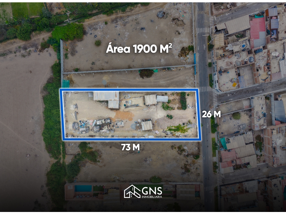 LURÍN - VENTA TERRENO - ÁREA 1900 m2 - 1