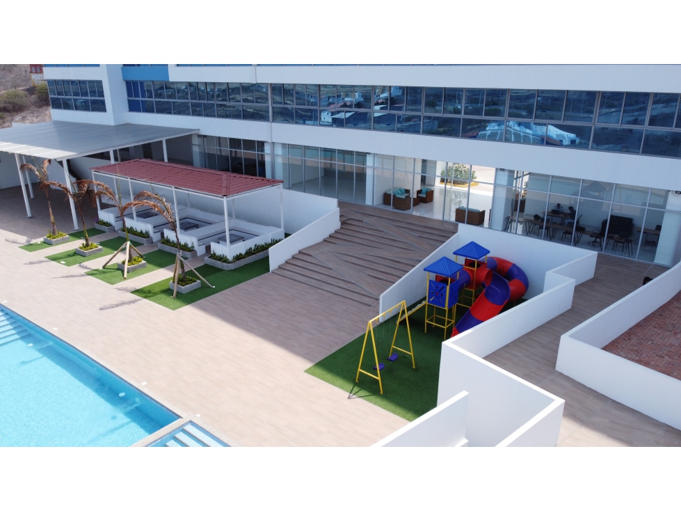 DEPARTAMENTO EN LA PLAYA DE LUJO EN VENTA PUNTA BLANCA SANTA ELENA - 5