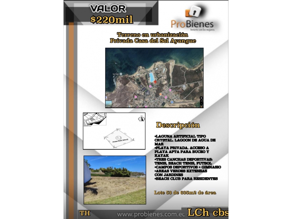 TERRENO EN URBANIZACION PRIVADA CASA DEL SOL AYANGUE - 4