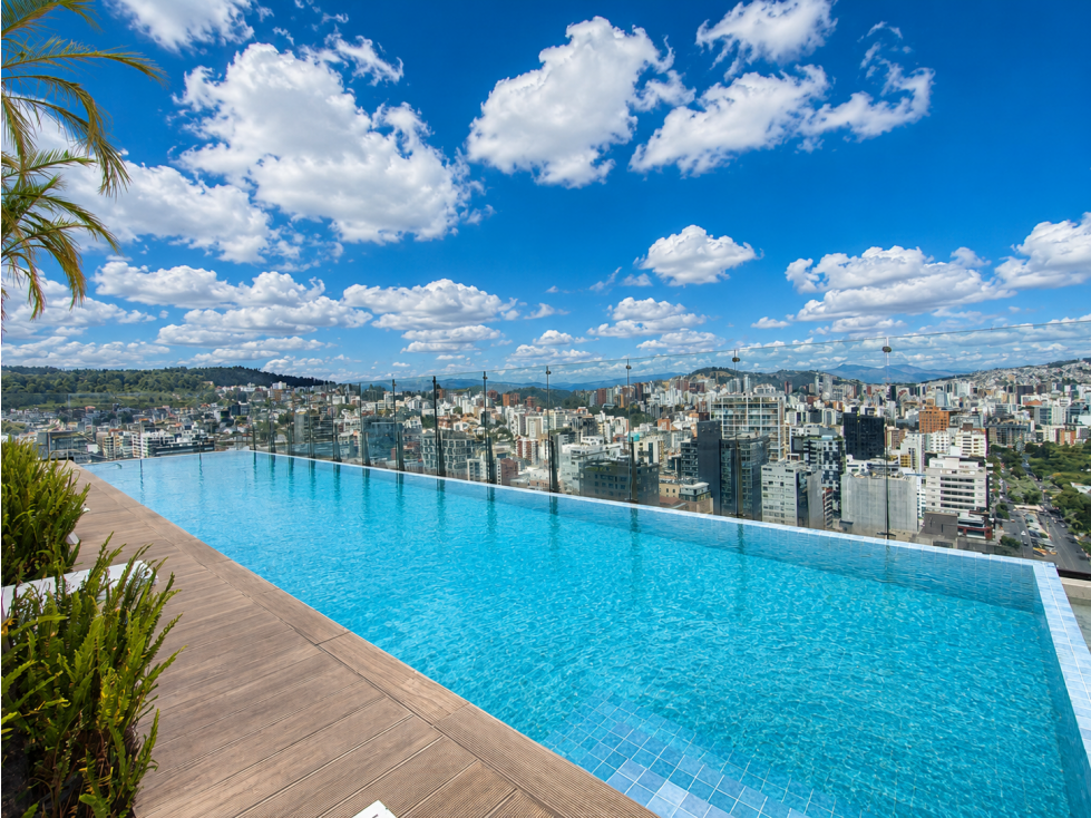 Suite de estreno en venta en Qorner, La Carolina Quito