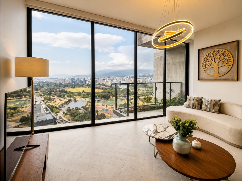 Departamento de lujo en renta en La Carolina Quito Edif. Iqon de lujo — foto 3