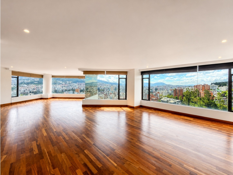 Arriendo Departamento de 430m2 4hab. González Suárez, Quito Ecuador
