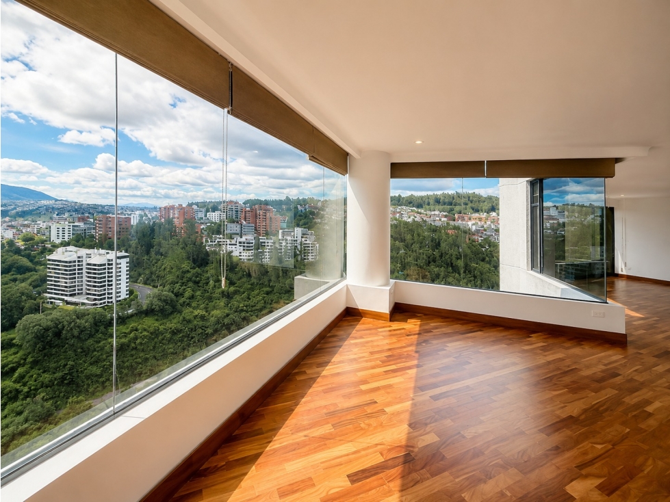 Arriendo Departamento de 430m2 4hab. González Suárez, Quito Ecuador — foto 3