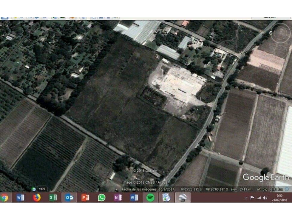 VENTA TERRENO COMERCIAL 6.7 HECTÁREAS EL QUINCHE, TUMBACO - 5